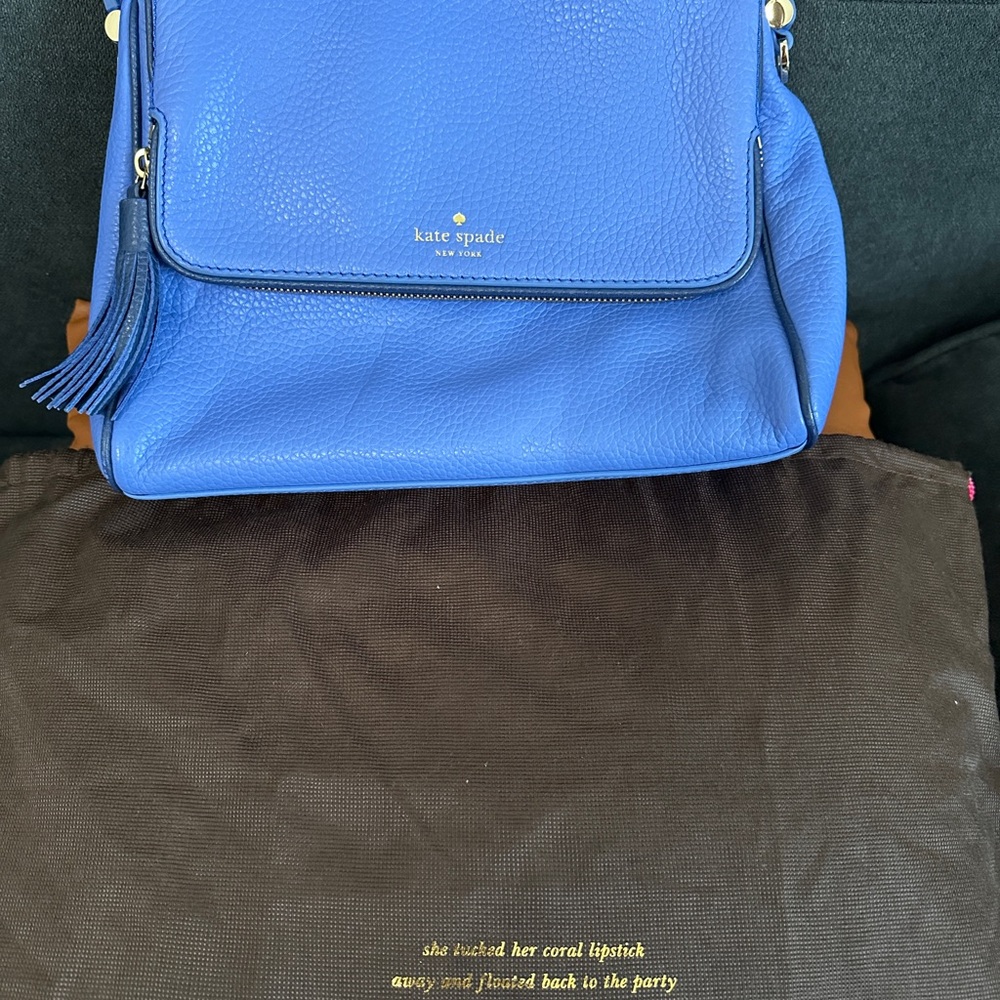 Kate Spade Blue Leather Women's Bag
